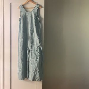 Ilana Kohn scoopneck jumpsuit in lightest denim